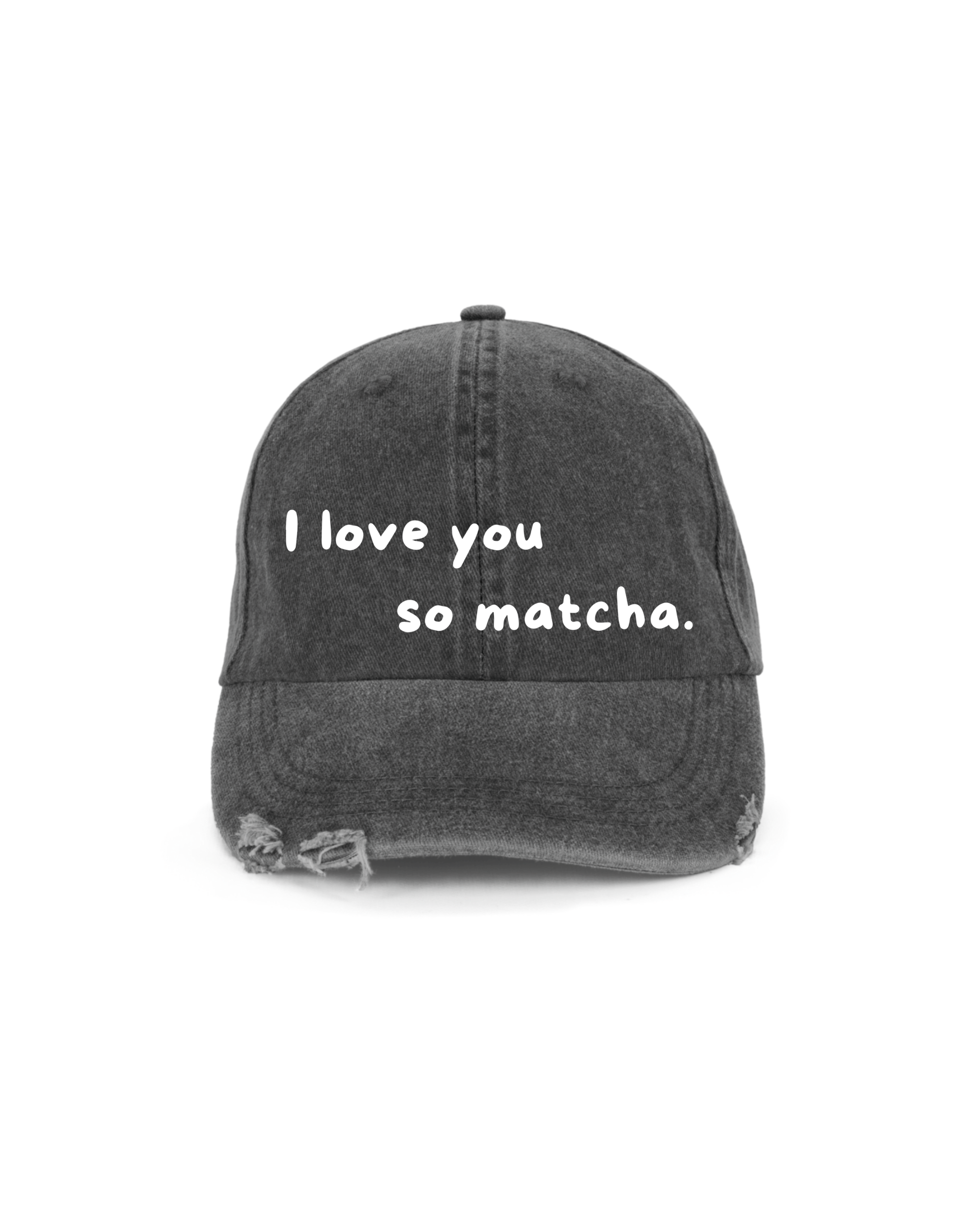 Sapca BRODATA I Love You So Matcha