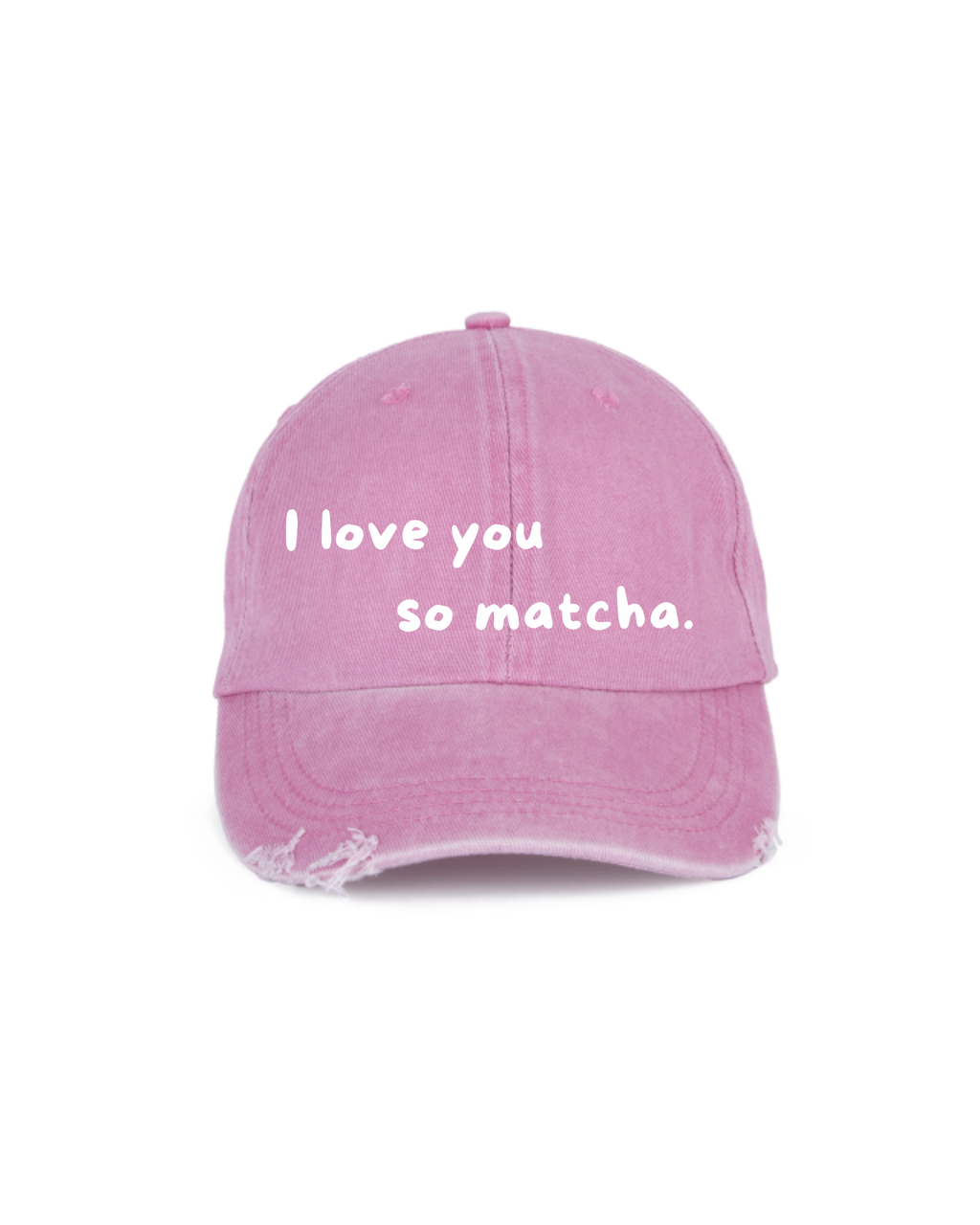 Sapca BRODATA I Love You So Matcha