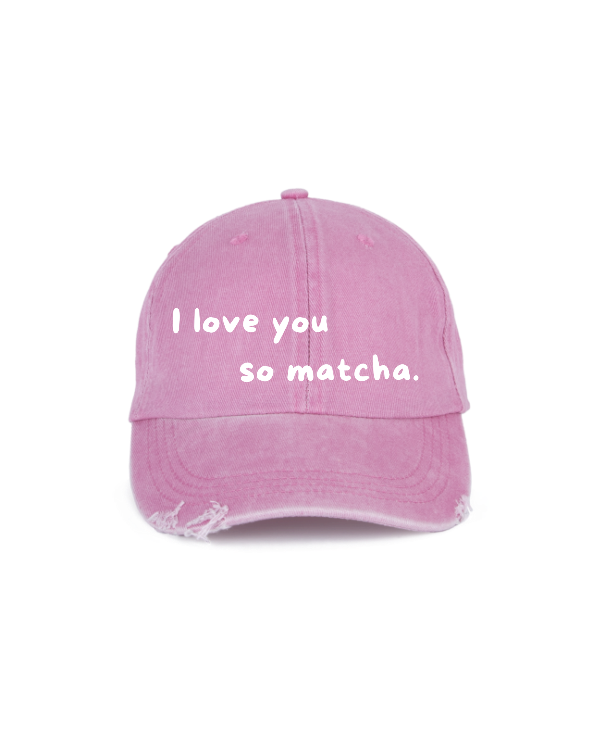 Sapca BRODATA I Love You So Matcha
