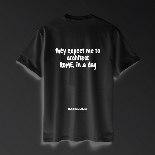 T-Shirt Architect Rome