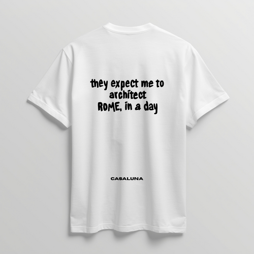 T-Shirt Architect Rome