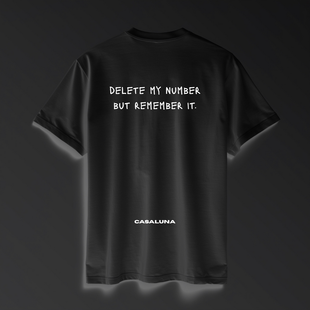 T-Shirt Delete My Number
