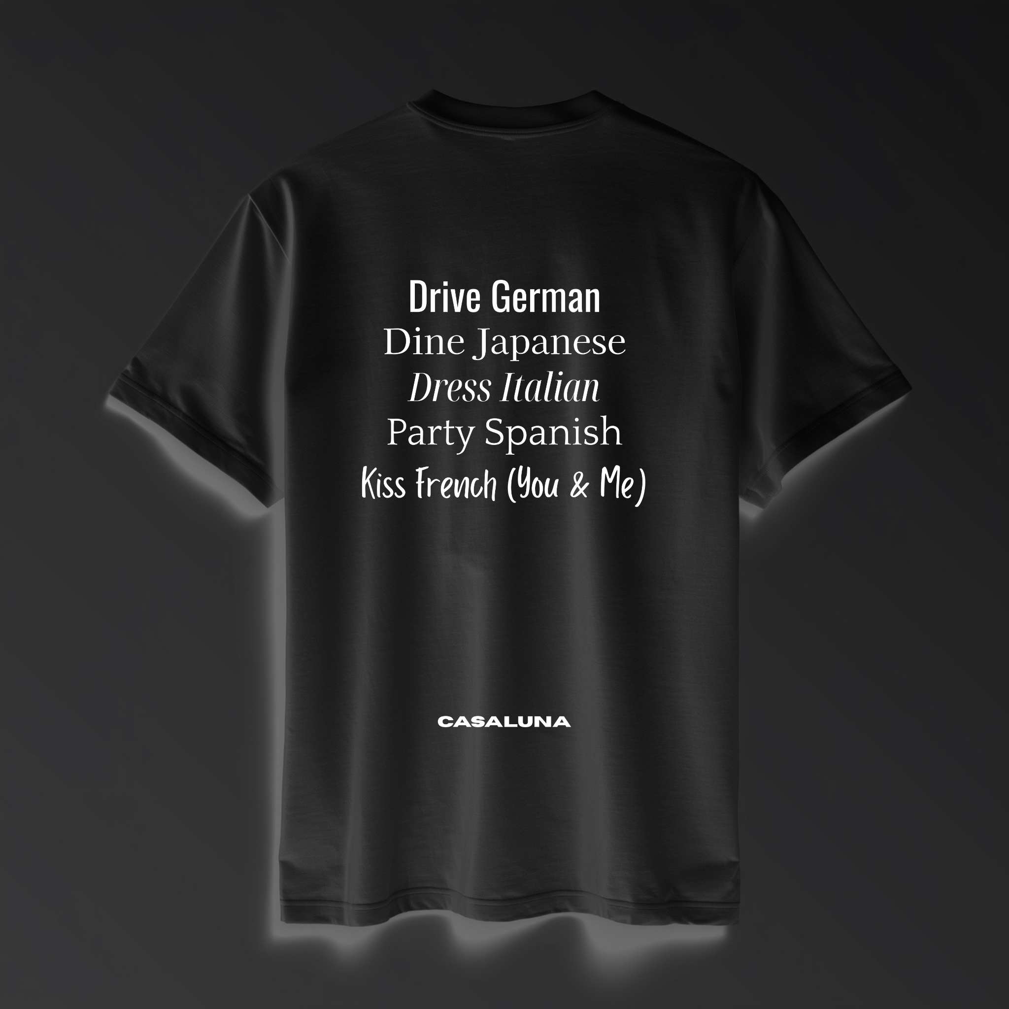 T-Shirt Drive German Kiss French